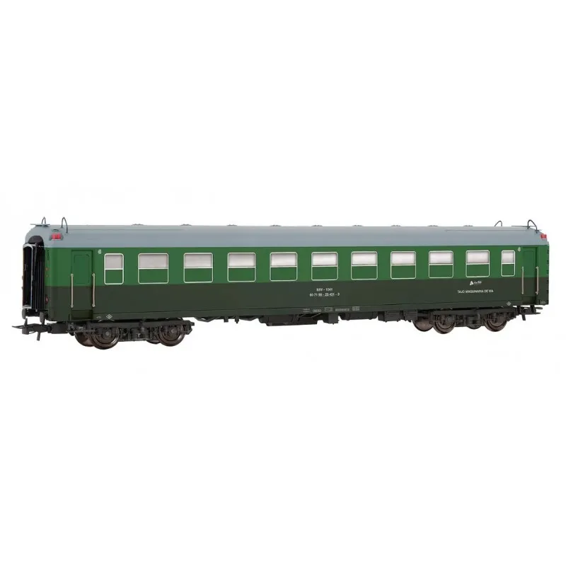Voiture SSV-1041 « Tajo de Vía », décoration vert/gris, ADIF. ELECTROTREN HE4031