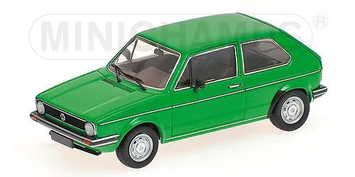 Volkswagen Golf - 1980 - Green - 1/43 - Minichamps - 400055100