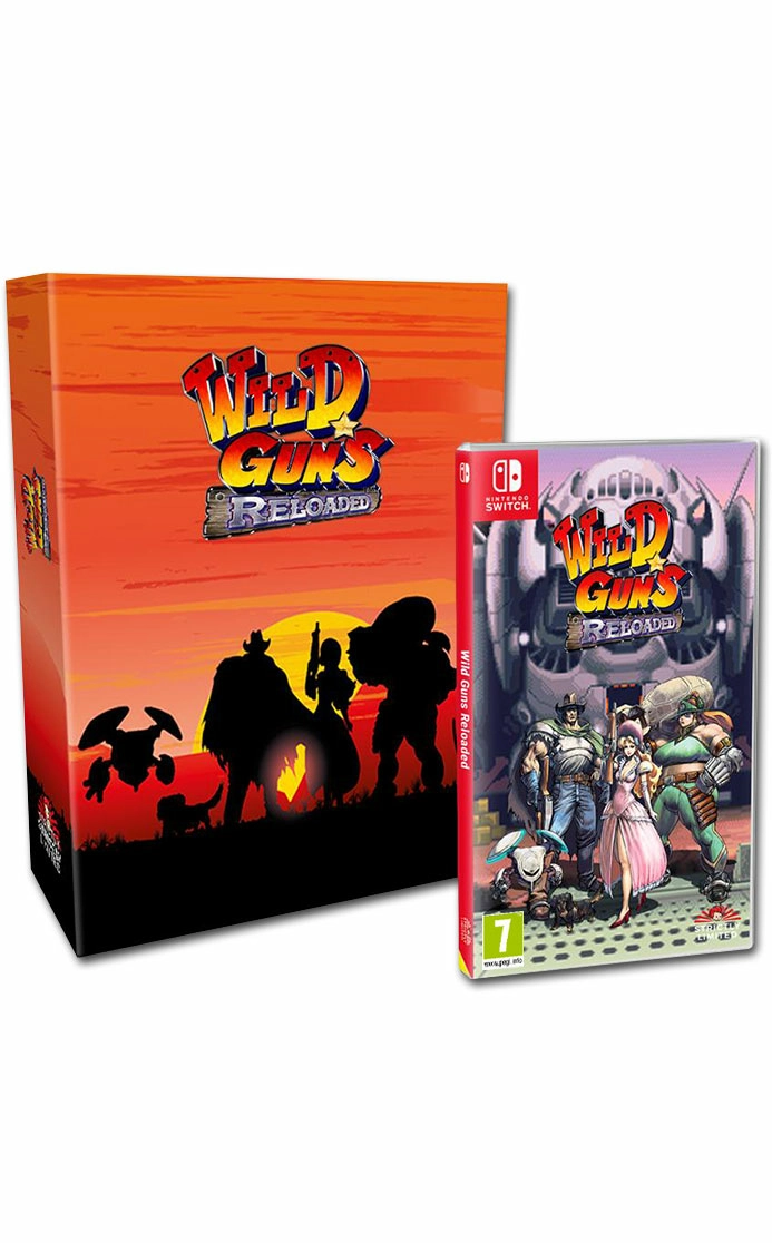 Wild Guns Reloaded Collector's Edition - Nintendo Switch (Strictly Limited Games #50)