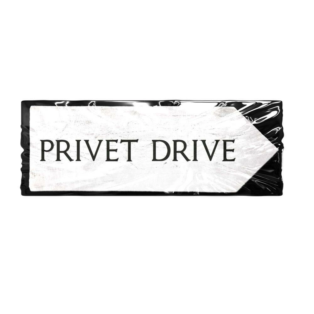 Wizarding world - harry potter - panneau - privet drive