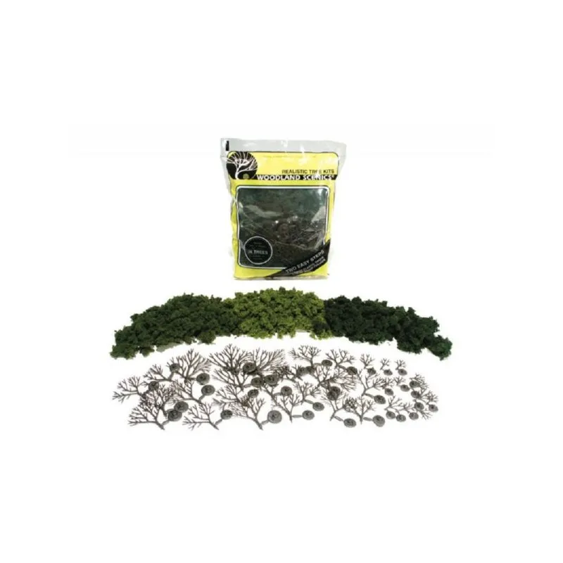 Kit de création d’arbres, mixte. WOODLAND SCENICS TR1102
