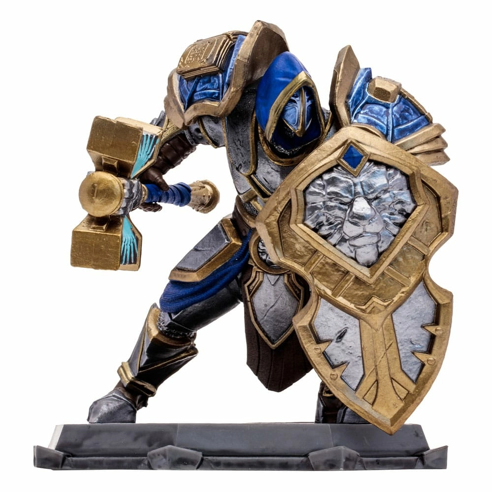 World of warcraft figurine human: paladin / warrior 15 cm