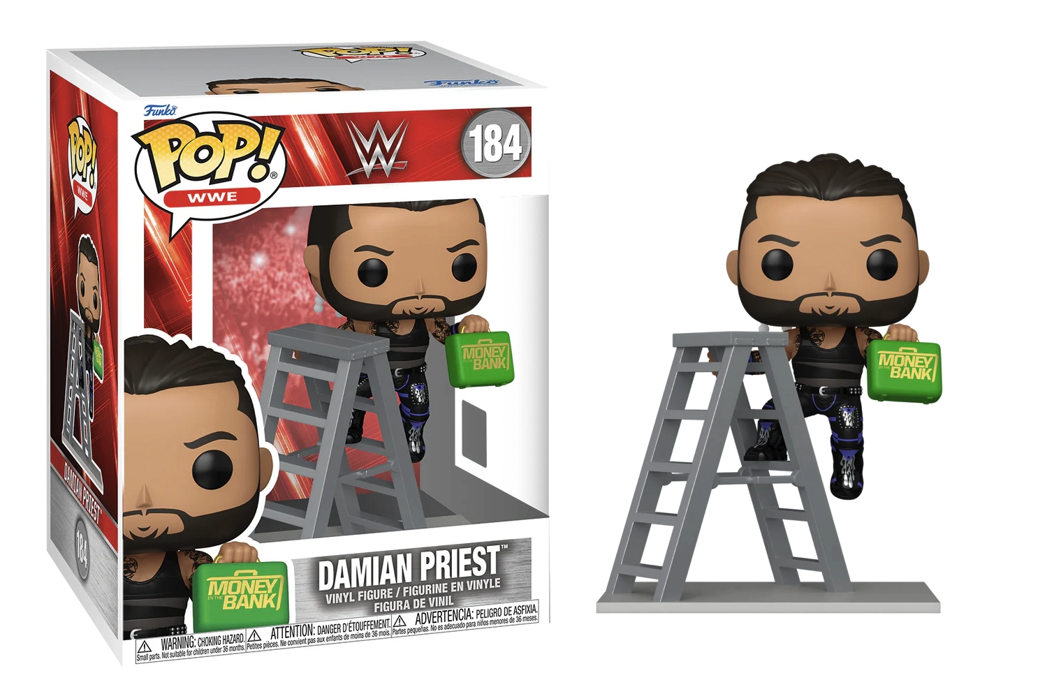 Wwe - pop premium n° 184 - damian priest