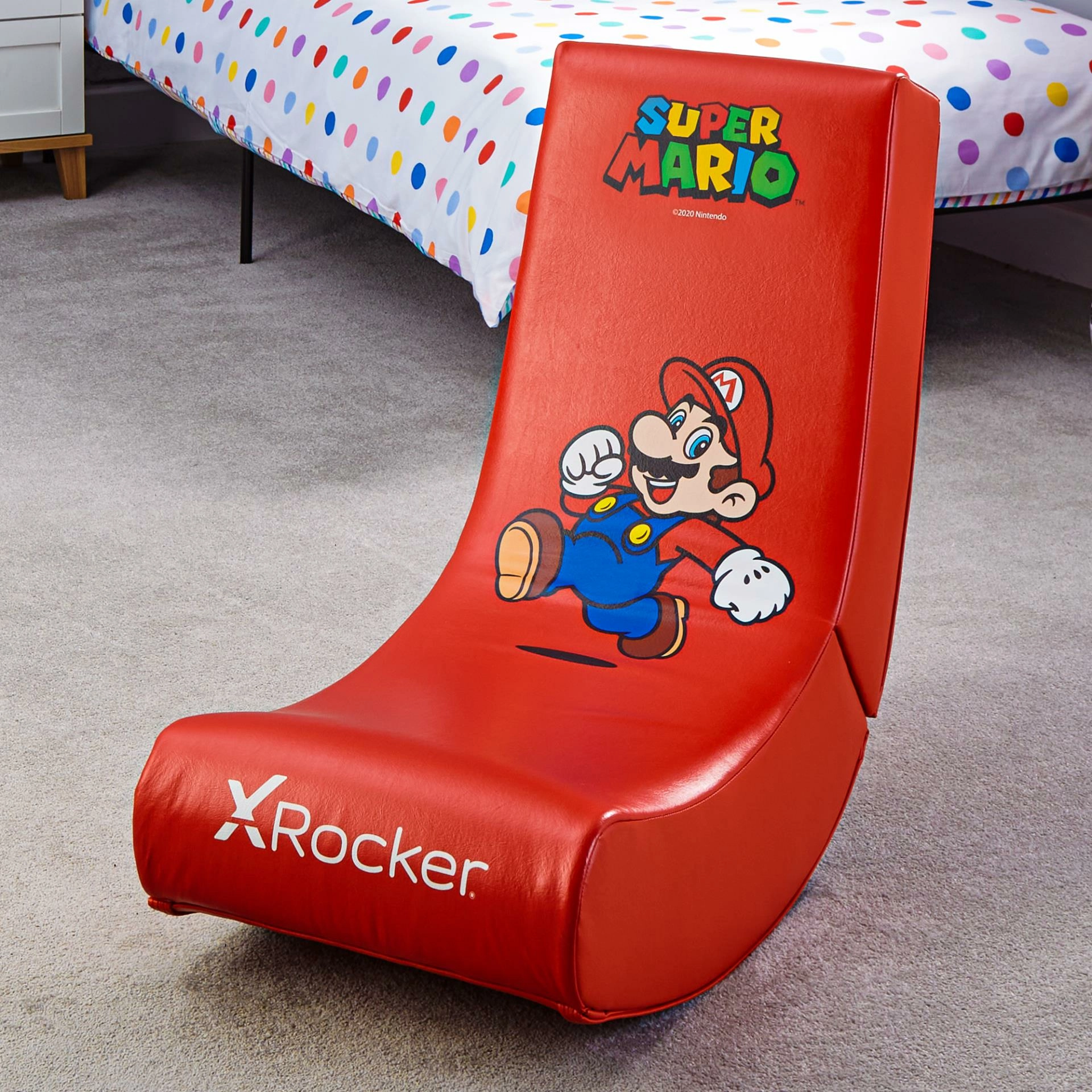 X rocker - siège de jeu video rocker super mario officiel mario joy edition
