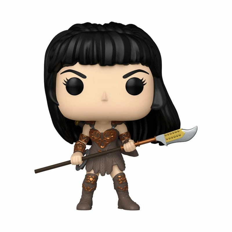 Xena: warrior princess pop! tv vinyl figurine xena w/spear 9 cm