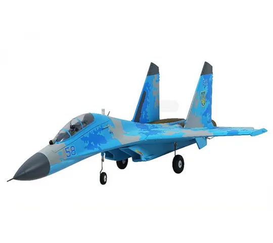 Xfly SU-27 Twin 50mm EDF Jet bleu - XF109P-C