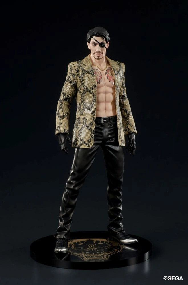 Yakuza: like a dragon statuette pvc digsta goro majima 18 cm