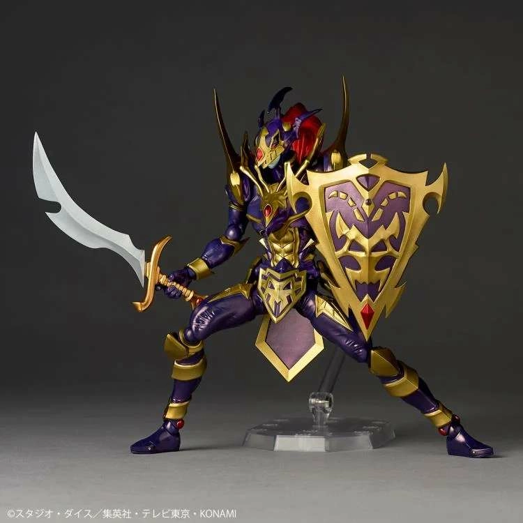 Yu-gi-oh! - black luster soldier - figurine revoltech 19cm