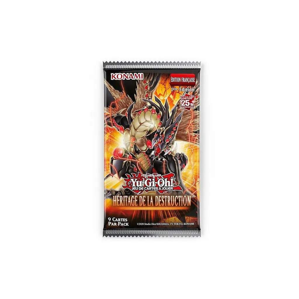 Yu-Gi-Oh! Héritage de la Destruction - Booster