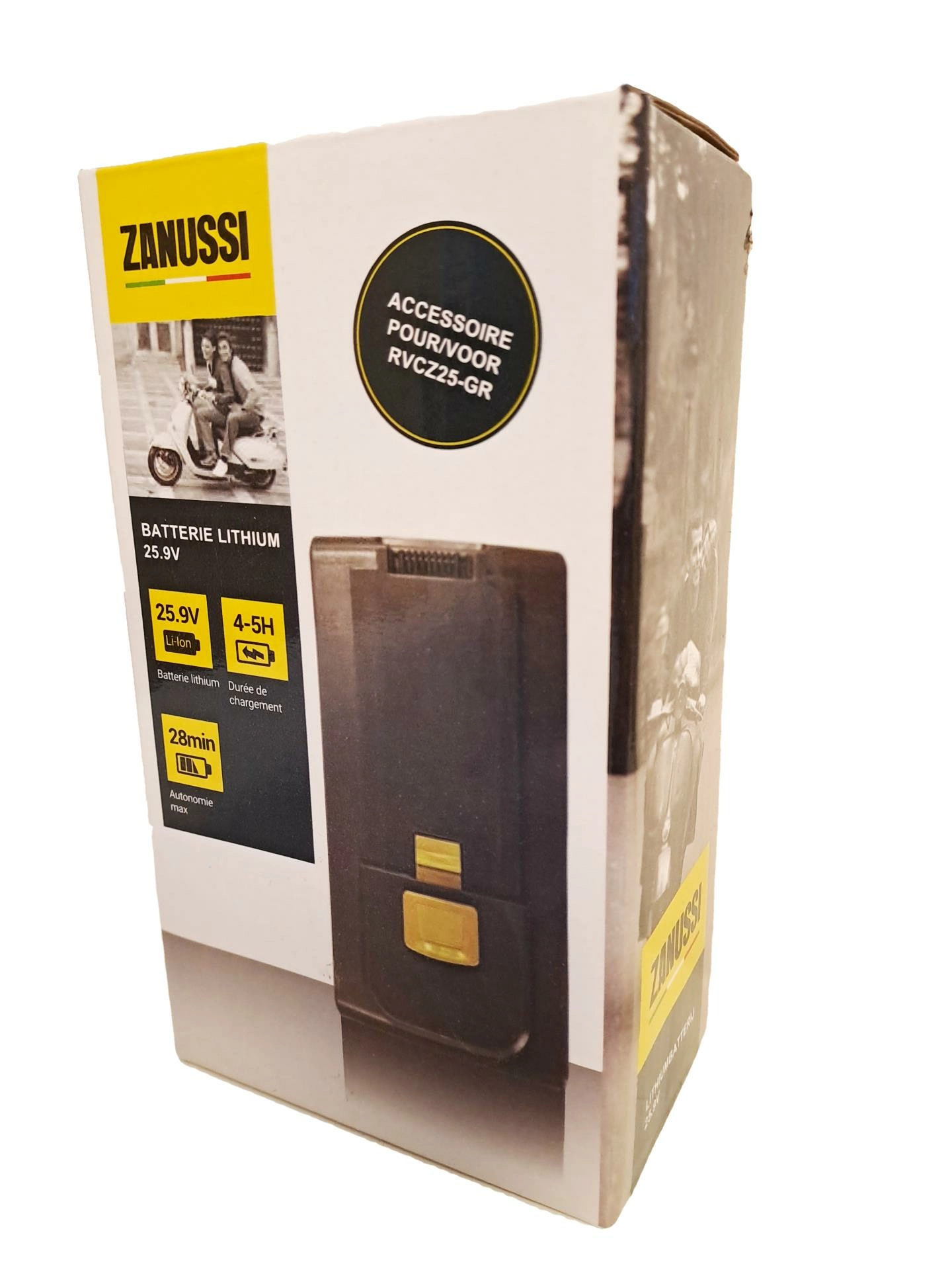 Zanussi - batterie supplémentaire 25.9v pour aspirateur modèle rvc25