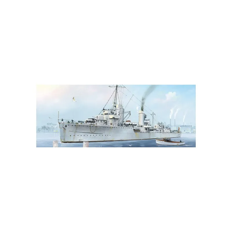 Zerstorer Z-7 1942 Allemand. TRUMPETER 05793